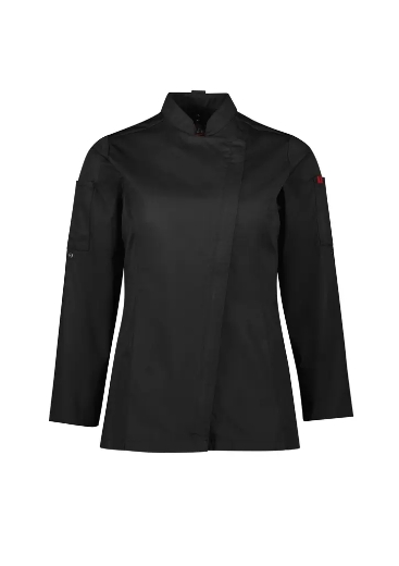 Picture of Biz Collection, Alfresco Womens Chef L/S Jacket